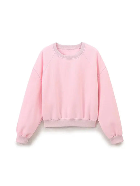 Conjunto de sudadera de manga larga y pantalones de chándal