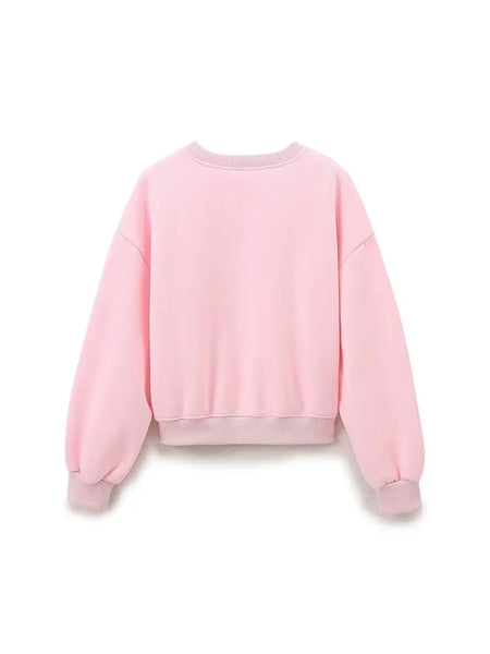 Conjunto de sudadera de manga larga y pantalones de chándal