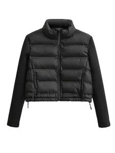 Chaqueta corta de algodón moderna y versátil