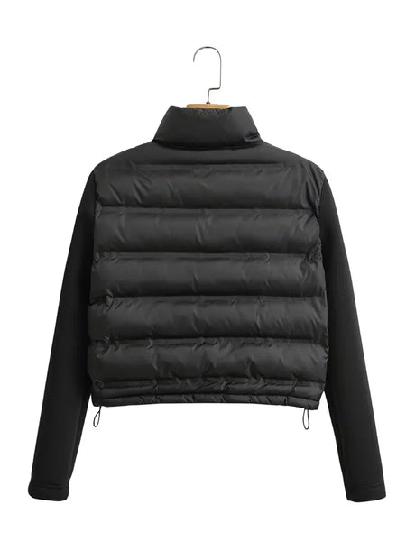 Chaqueta corta de algodón moderna y versátil
