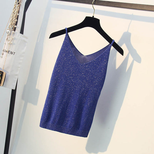 Top de tirantes cuello en V