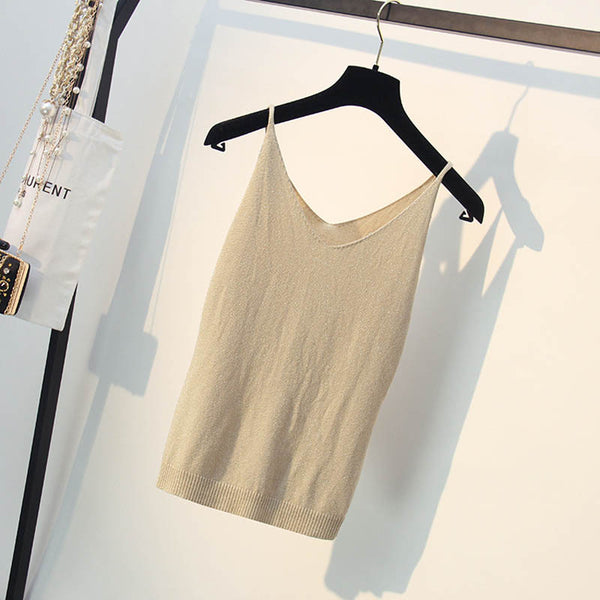 Top de tirantes cuello en V