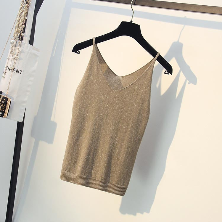 Top de tirantes cuello en V