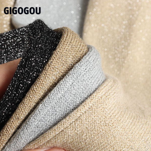 Tops glitter de tirantes
