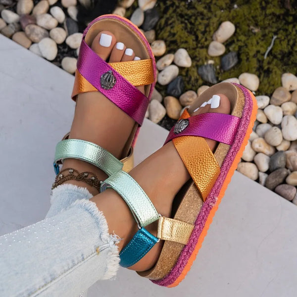 Sandalias de mujer - funny happy kids