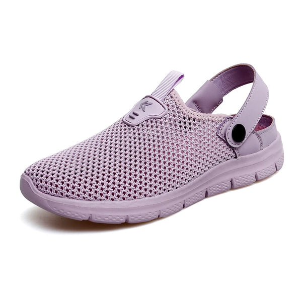 Sandalis de verano para mujer - funny happy kids