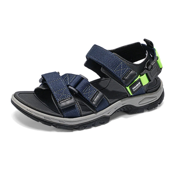 Sandalias de tiras para hombres - funny happy kids