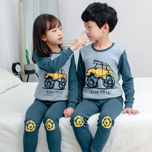 Pijamas de niños y niñas - funny happy kids