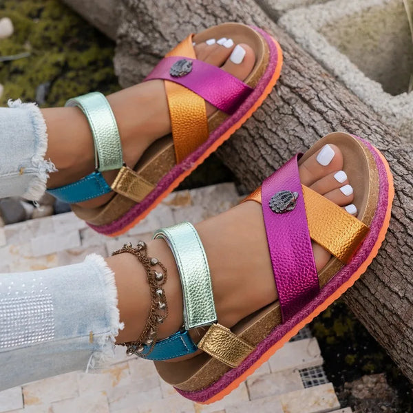 Sandalias de mujer - funny happy kids