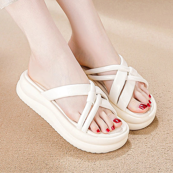 Summer New Arrival Sandals Slides Fashion Breathable Non-slip Lightweight Casual Indoor Outdoor Beach Daily Slippers - funny happy kids