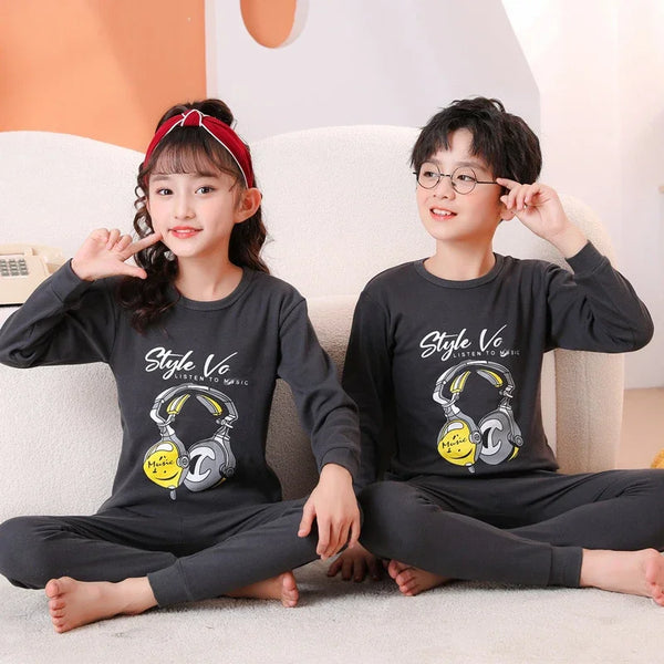 Pijamas de niños y niñas - funny happy kids