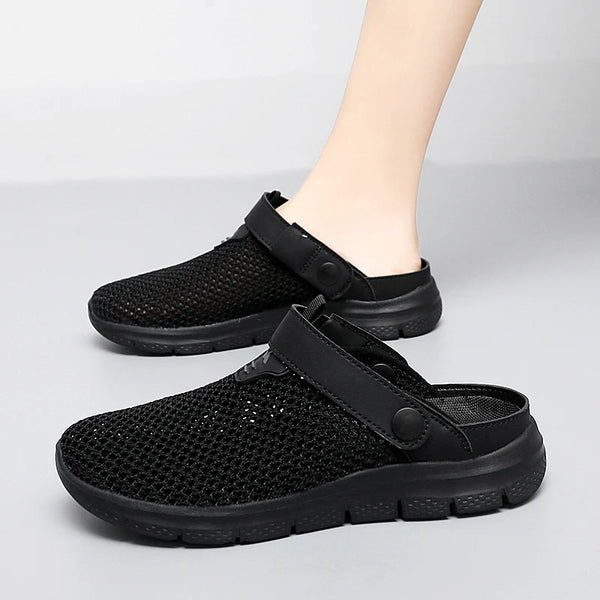 Sandalis de verano para mujer - funny happy kids