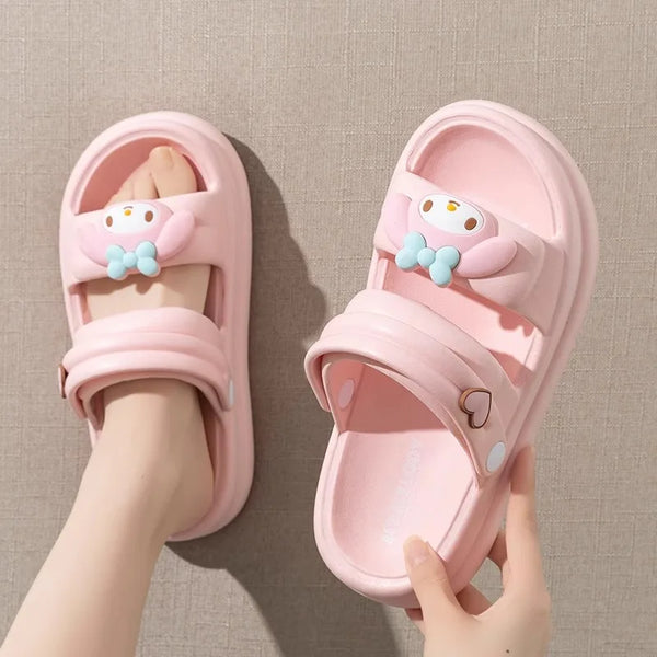 Sandalias Sanrio para niños y niñas - funny happy kids