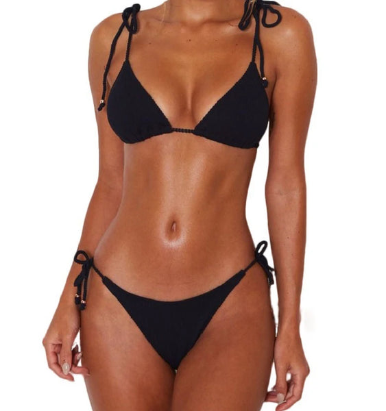 9Color Sexy Women Swimsuit Biquini Push Up Bikini Lace Swimwear Female Summer Beach Bathing  Traje De Bano Mujer Badpak Monokini - funny happy kids