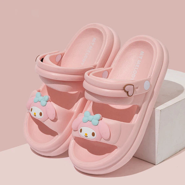 Sandalias Sanrio para niños y niñas - funny happy kids