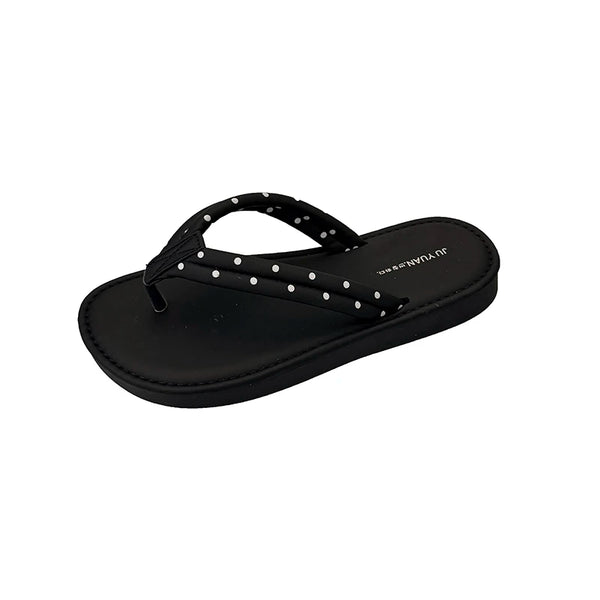 Sandalias de tiras para mujer flip flops - funny happy kids