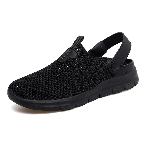 Summer Sandals for Women Breathable Beach Sandals Slippers Fashion Garden Clog Aqua Shoes Trekking Wading Shoes Plus Size 35-44 - funny happy kids