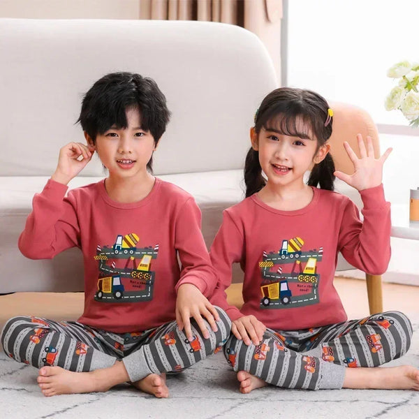 Pijamas de niños y niñas - funny happy kids