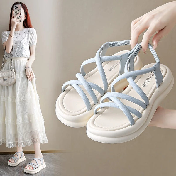 Sandalias Zapatillas Mujer - funny happy kids
