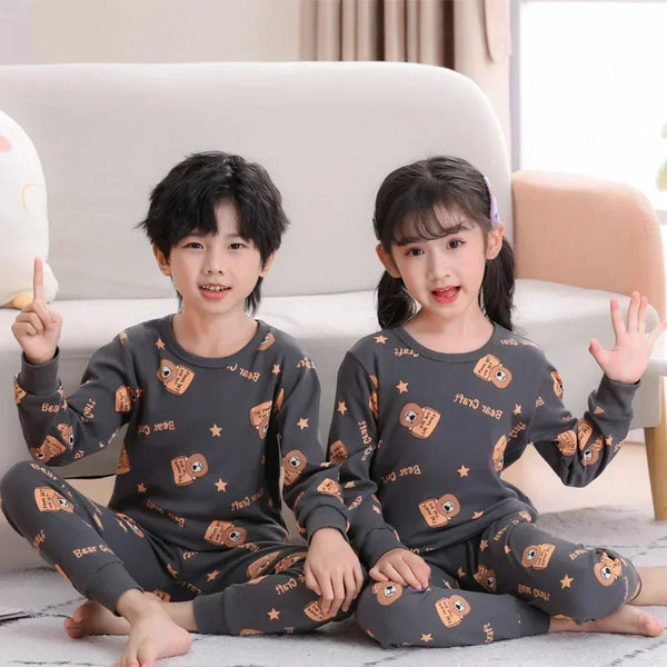 Pijamas de niños y niñas - funny happy kids