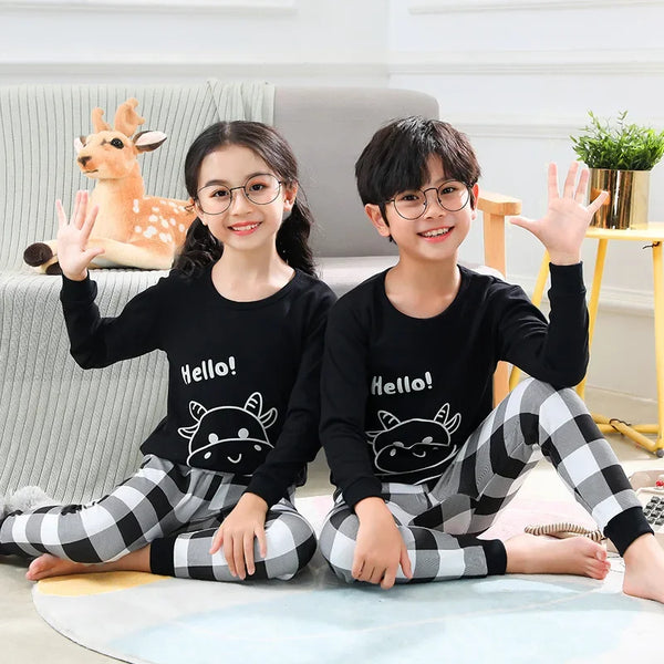 Pijamas de niños y niñas - funny happy kids