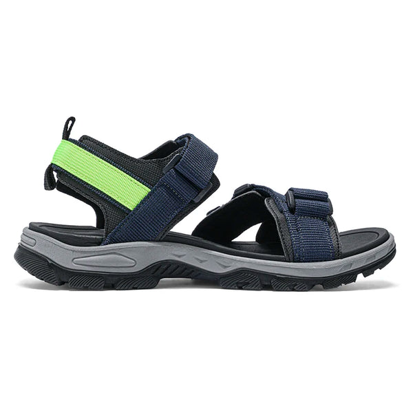 Summer Men's Sandals Trendy Casual Outdoor Sport Shoes for Holidays Beach Breathable Wear-Resistant Hiking & Walking Sandals - funny happy kids