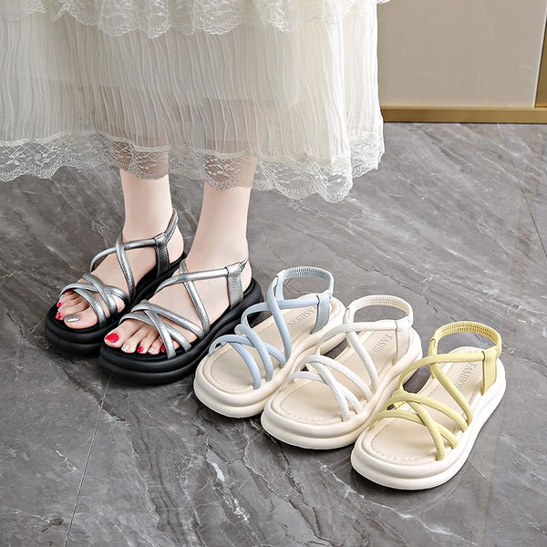 Sandalias Zapatillas Mujer - funny happy kids