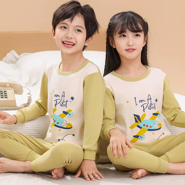 Pijamas de niños y niñas - funny happy kids