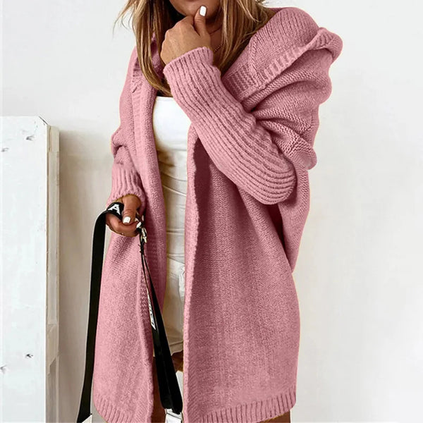 Oversized Cardigan Women Fashion Hoodies Coat Long Sleeve Sweaters For Women Elegant Patchwork Print Coat 2023 - funny happy kids