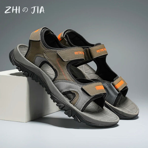 Sandalias para hombres - funny happy kids