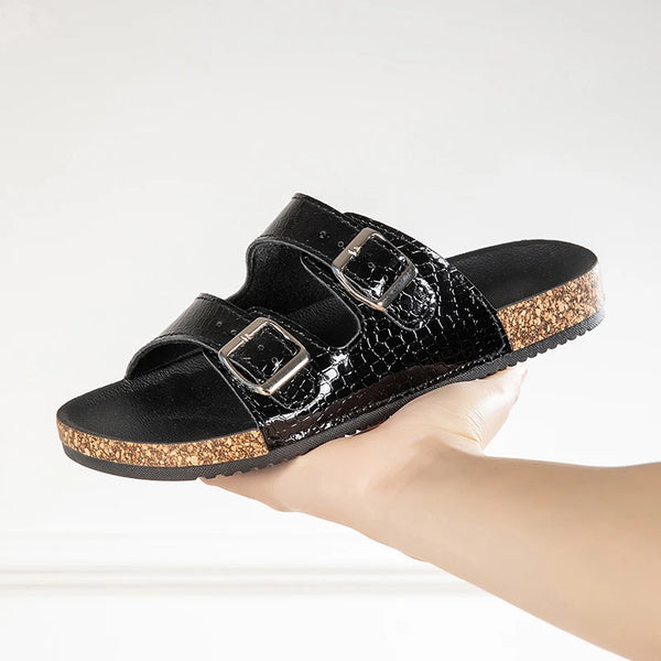 Sandalias de verano para hombre, 2 tiras - funny happy kids