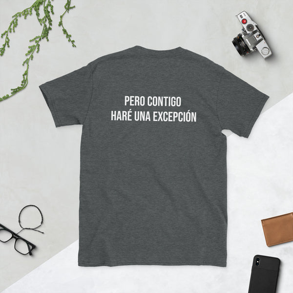 Camiseta de manga corta unisex HOMBRES GUAPOS