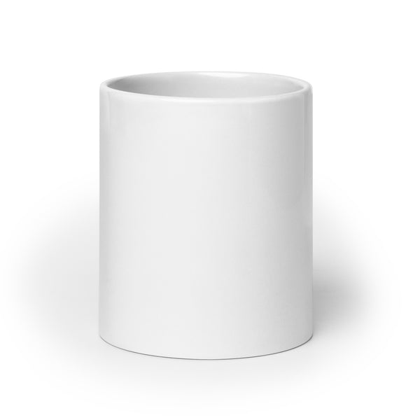 Taza blanca brillante EL JEFE