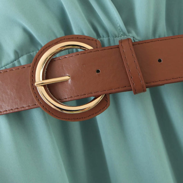 Vestido con cinturón
