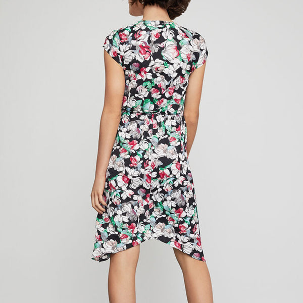 Vestido midi floral estampado - funny happy kids
