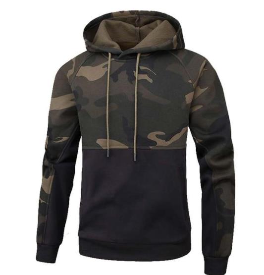 Sudadera con capucha de camuflaje - funny happy kids