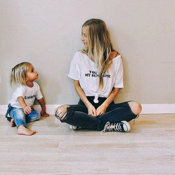 You Are My Sunshine - Camiseta hombro al aire