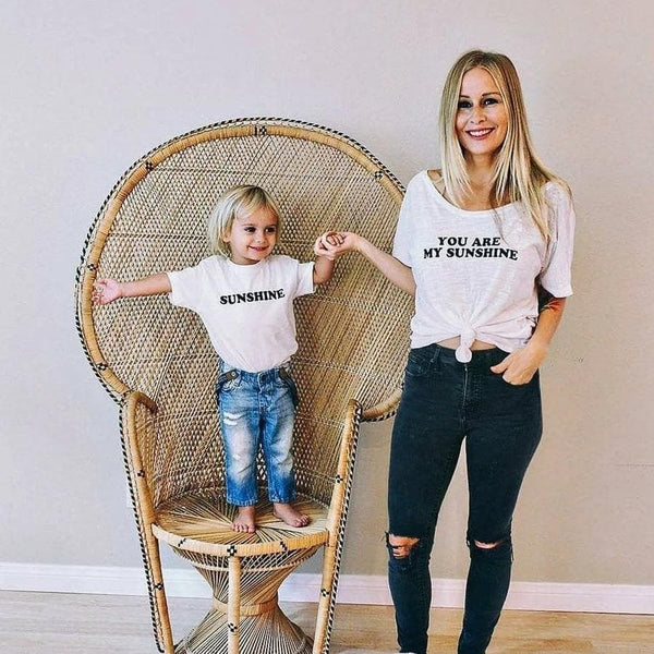You Are My Sunshine - Camiseta hombro al aire