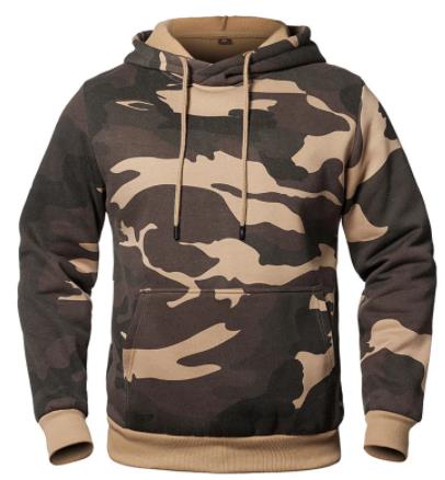 Sudadera con capucha de camuflaje - funny happy kids