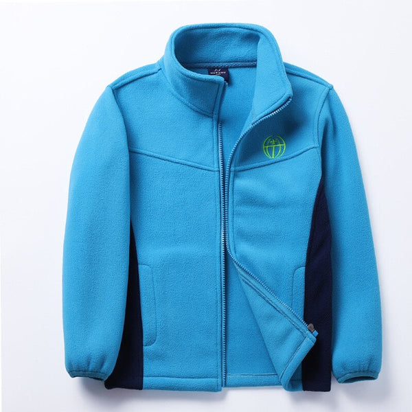 Sudadera chaqueta de lana polar - funny happy kids
