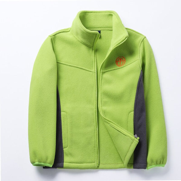 Sudadera chaqueta de lana polar - funny happy kids