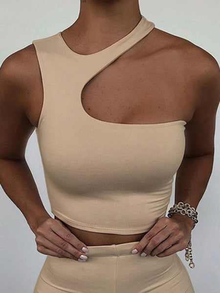Cut Out Sexy Crop top