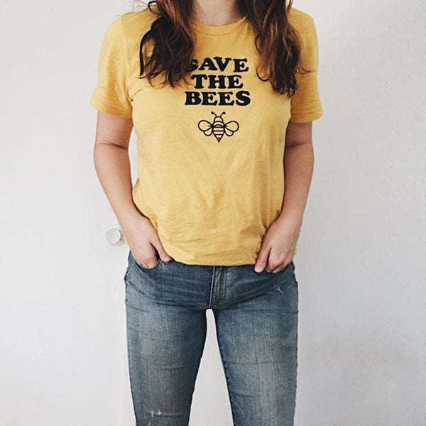 Camiseta SAVE THE BEES - funny happy kids