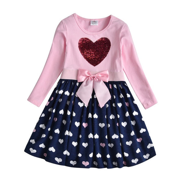 Vestido de manga larga - funny happy kids