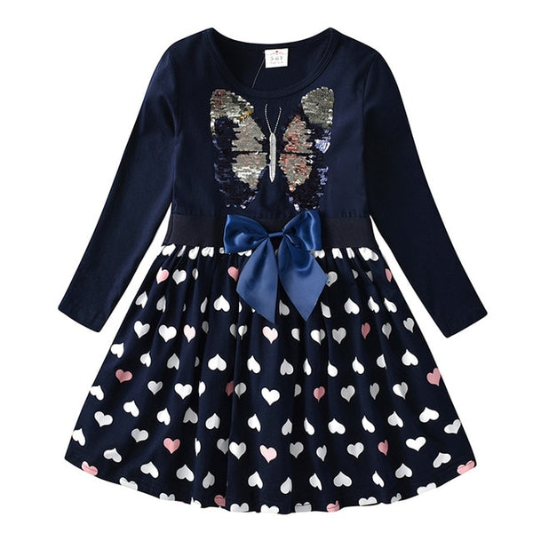 Vestido de manga larga - funny happy kids