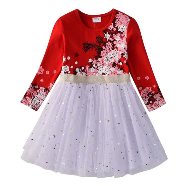 Vestido de manga larga - funny happy kids