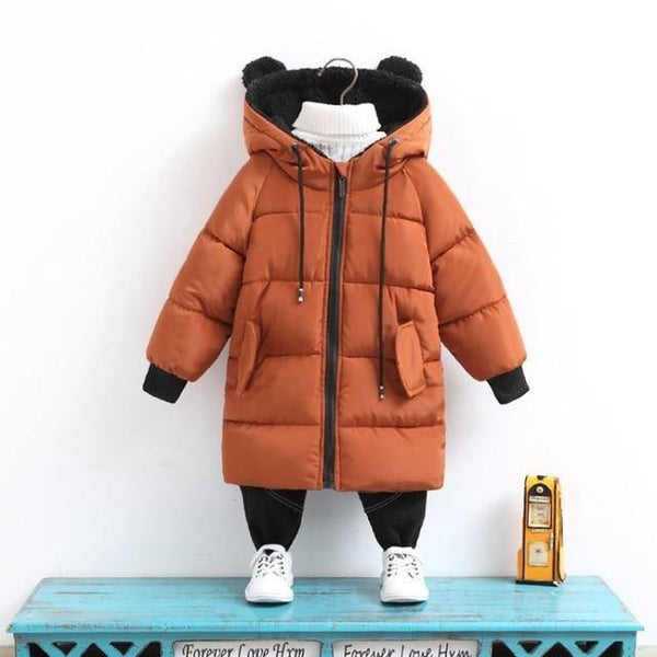 Anorak Chaqueta de invierno para niños y niñas - funny happy kids