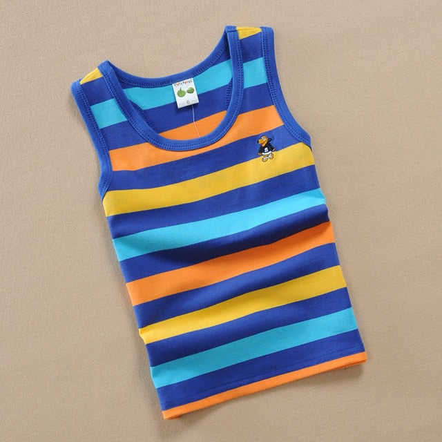Camiseta de tirantes para niños, niñas y adolescentes - funny happy kids
