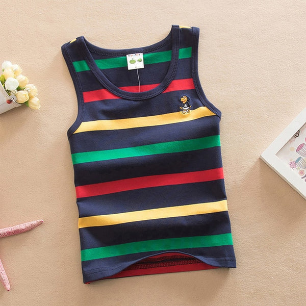 Camiseta de tirantes para niños, niñas y adolescentes - funny happy kids
