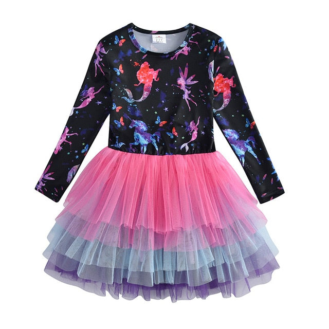 Vestido de otoño - funny happy kids